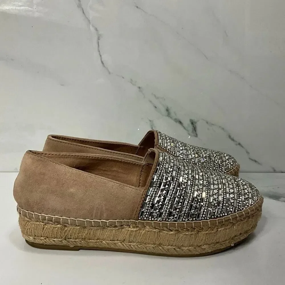 STEVE MADDEN Proud Rhinestones Espadrilles